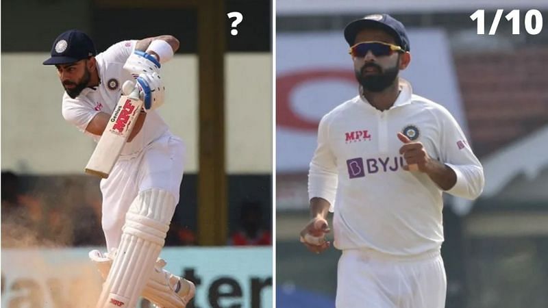 Captain and deputy had contrasting performances in the first India vs England Test.
