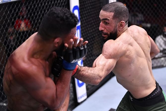 Joe Rogan reacts to Belal Muhammad stepping up on short notice to fight Leon Edwards