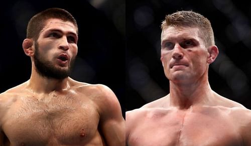 Khabib Nurmagomedov and Stephen Thompson