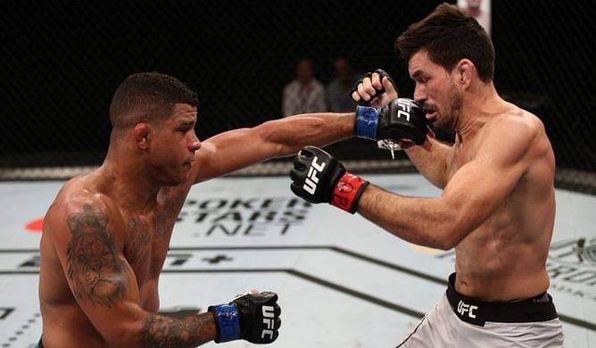 Watch: When Gilbert Burns survived crafty submission attempts to knock out Demian Maia