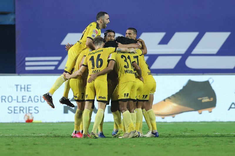 Hyderabad FC are unbeaten in their last eleven matches (Image Courtesy: ISL Media)