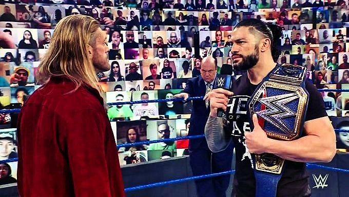 Edge vs Roman Reigns could headline WrestleMania