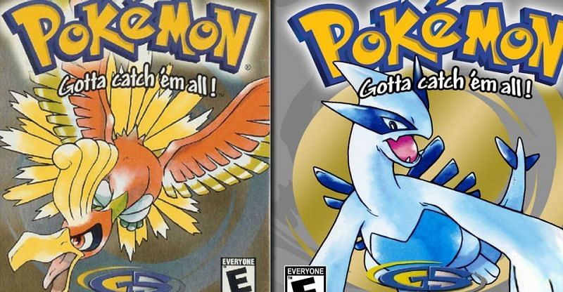 The boxart for Pokemon Gold and Silver (Image via Game Freak)