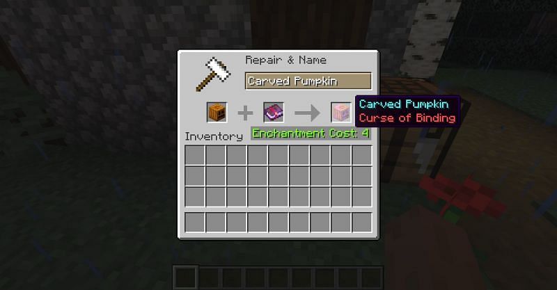 What are curse enchantments in Minecraft?