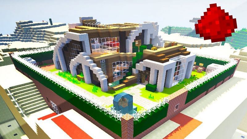 The best Minecraft Redstone houses (Image credits: Twiistz)