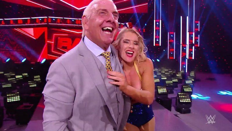 Lacey Evans has aligned herself with arguably the best heel in history, Ric Flair.