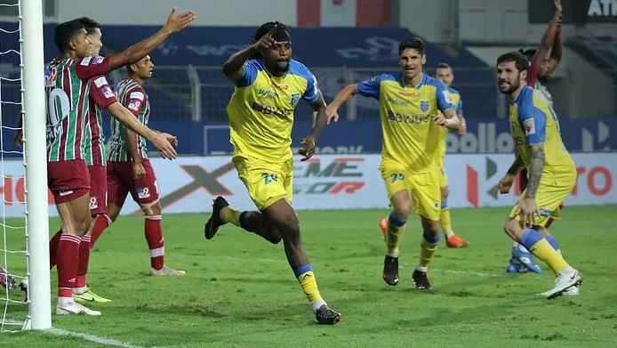 Kerala Blasters failed to preserve a 2-0 lead and lost 2-3 to ATK Mohun Bagan in their previous ISL fixture. (Image: ISL)