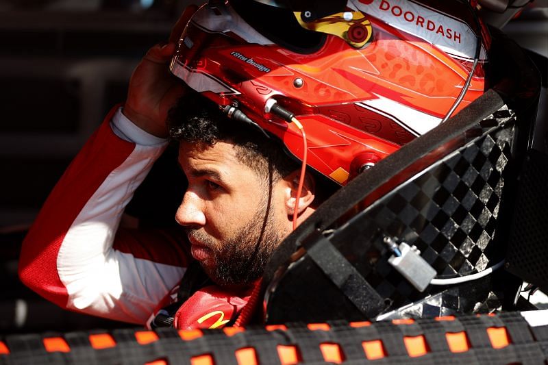 Bubba Wallace was fastest in the first Daytona 500 practice on Wednesday.