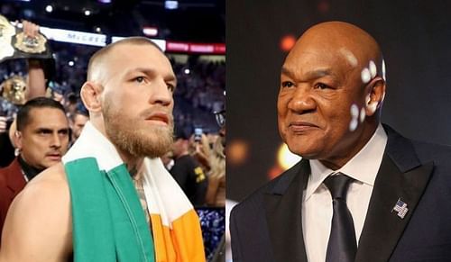 Conor McGregor and George Foreman