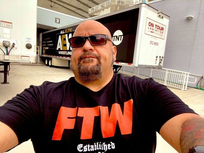 Wrestling Twitter reacts to Miley Cyrus' "FTW" outfit at the Super Bowl Tailgate show; AEW's Taz responds