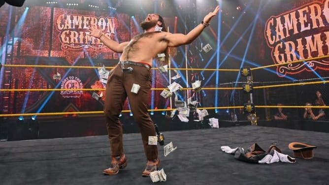 WWE Legend wants to work with Cameron Grimes, Grimes responds