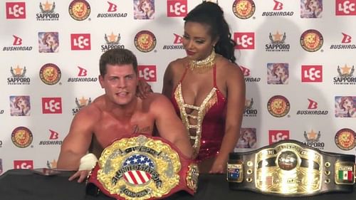 Cody Rhodes knows all about the potential dream matches to come with the New Japan Pro Wrestling partnership.