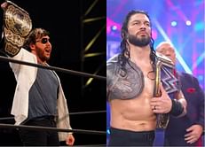 Kenny Omega reacts to interesting spot from Roman Reigns' Royal Rumble match