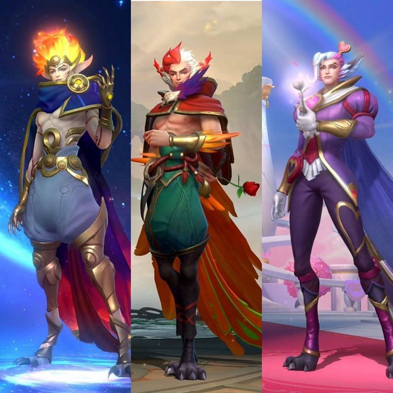 Upcoming Wild Rift champion Rakan&#039;s skins