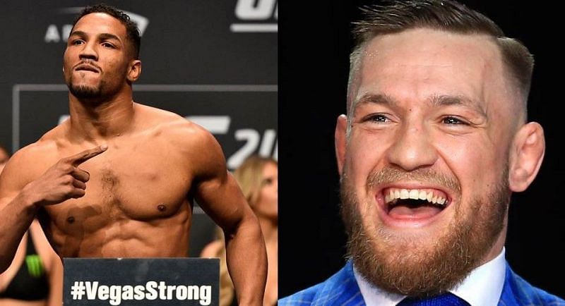 Kevin Lee (left); Conor McGregor (right)