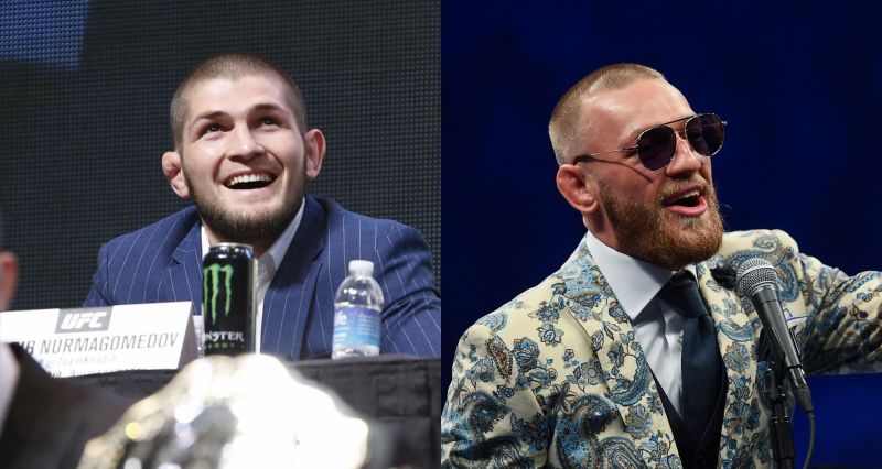 Khabib Nurmagomedov (Left) and Conor McGregor (Right)