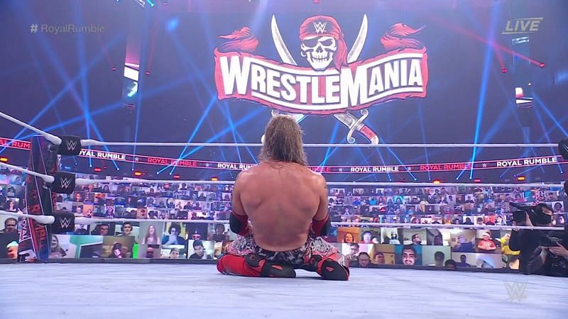 Edge at WWE Royal Rumble