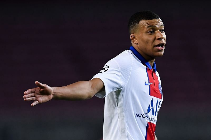 Kylian Mbappe was quiet against his former side