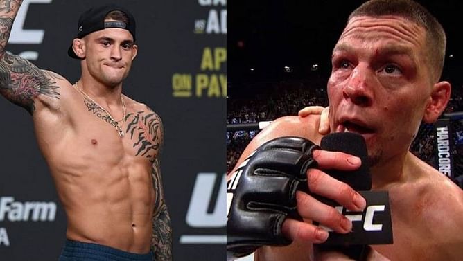 Nate Diaz targets Dustin Poirier amidst talks of The Diamond pursuing a Conor McGregor UFC trilogy fight