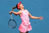 Elise Mertens at the WTA 500 Gippsland Trophy 2021