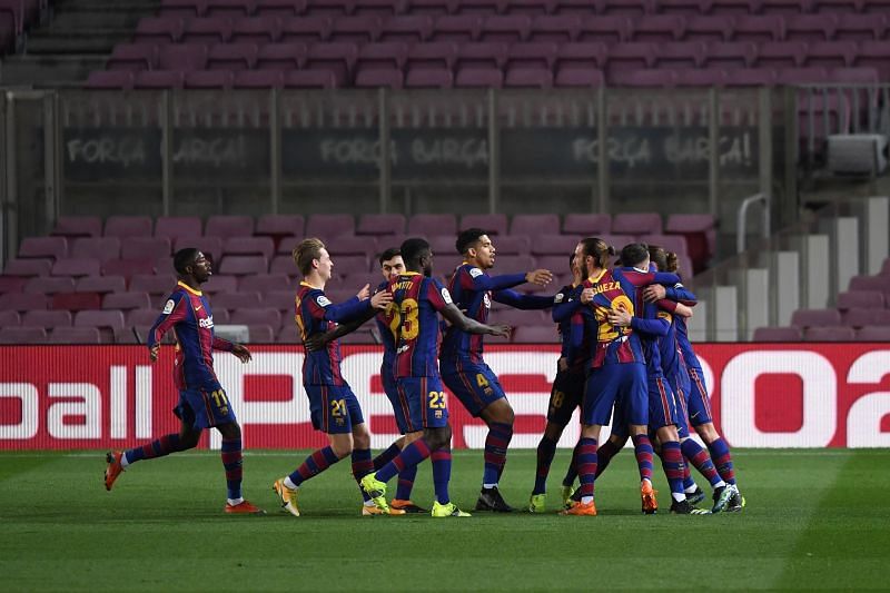 Barcelona edged Athletic Bilbao to a victory
