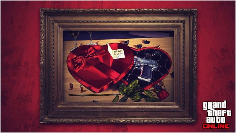 Players can enjoy some pretty cool Valentine&#039;s Day-themed content and game modes in GTA Online (Image via Rockstar Games)