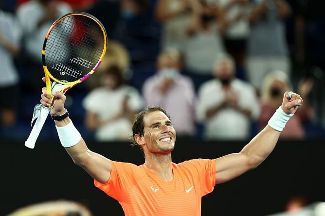 Watch: Rafael Nadal gives the most Nadal-like reaction after being shown the finger by a spectator