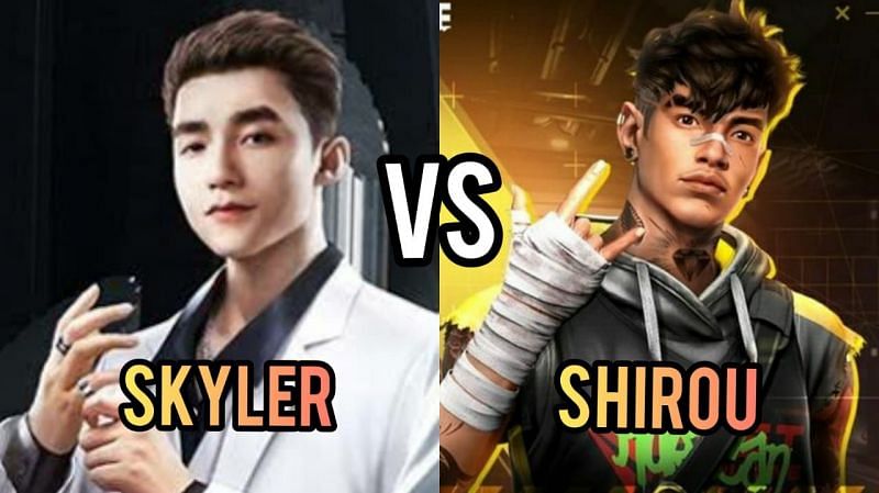 Shirou and Skyler were recently added to Free Fire after the Project Cobra update (Image via Sportskeeda)