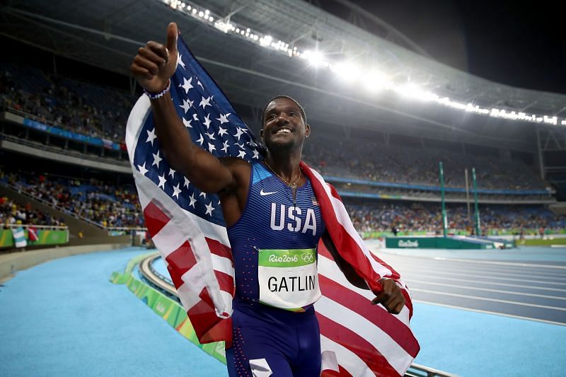 Justlin Gatlin At 2016 Rio Olympics