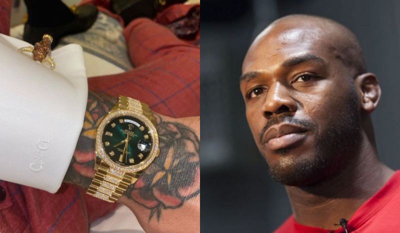 Conor McGregor's Rolex watch (available at https://www.instagram.com/thenotoriousmma/) and Jon Jones