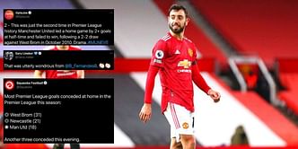 Twitter reacts as Dominic Calvert-Lewin snatches dramatic equaliser in Manchester United's 3-3 draw against Everton