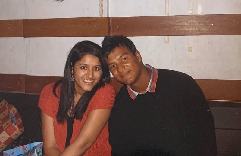 Mayank Agarwal's and his wife