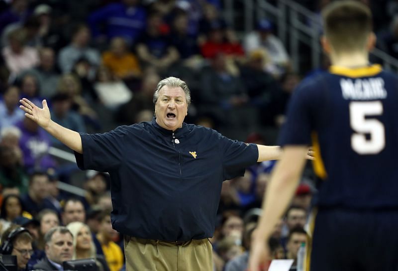 Head coach Bob Huggins in action