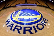 Golden State Warriors' logo.