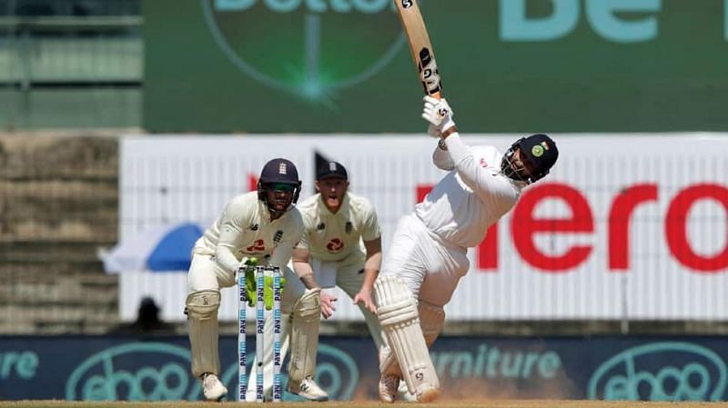 Pant played a blistering counter-attacking knock in the first Test.