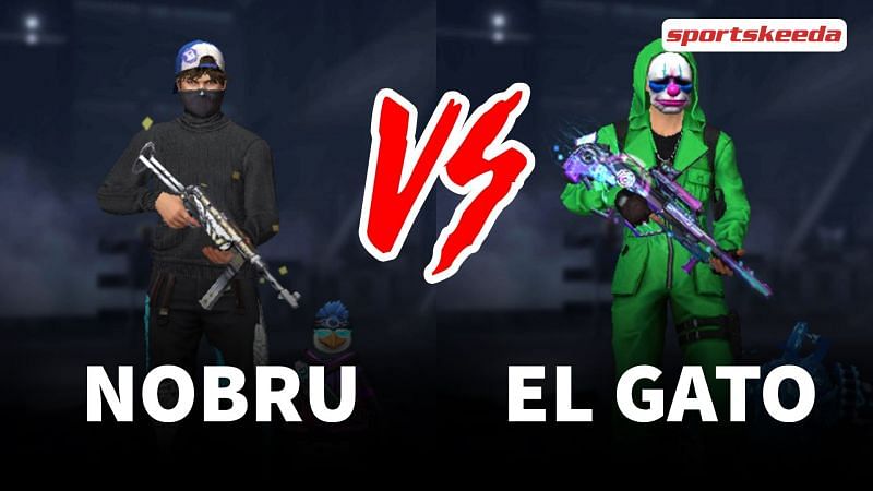Nobru and El Gato are two of the most popular Free Fire content creators right now 