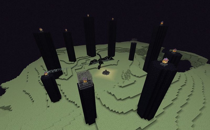 The End... (Image via Mojang)