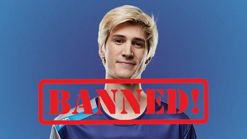 xQc was permanently banned in May (Image via Sportskeeda)