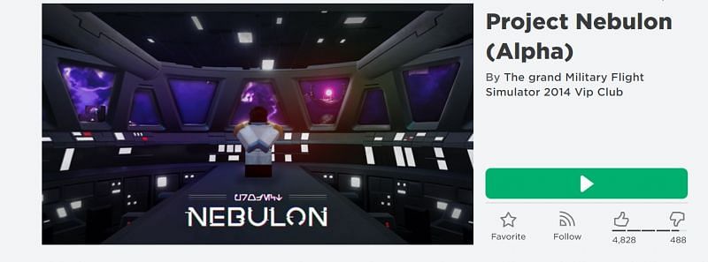 The Project Nebulon game on Roblox (Image via Roblox.com)