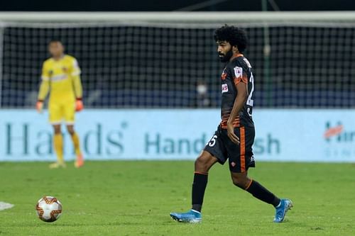 FC Goa's Glan Martins scored the first goal for the Gaurs against Mumbai City FC (Image Courtesy: ISL Media)