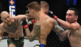 Dustin Poirier reveals who the better boxer is between Conor McGregor and Max Holloway