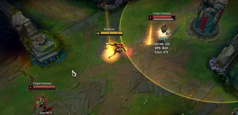 A well timed E-Auto Flash (Screengrab via Katlife YouTube channel- League of Legends)