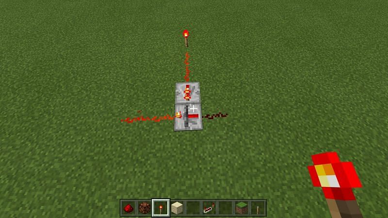 Redstone repeater use
