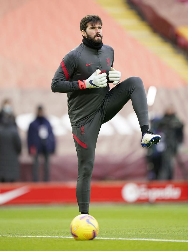 There were rumours that Alisson had picked an injury again