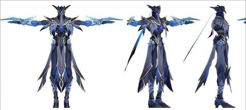 Leaked renders of Abyss Herald in Genshin Impact (Image via Lumie_Lumie Twitter)