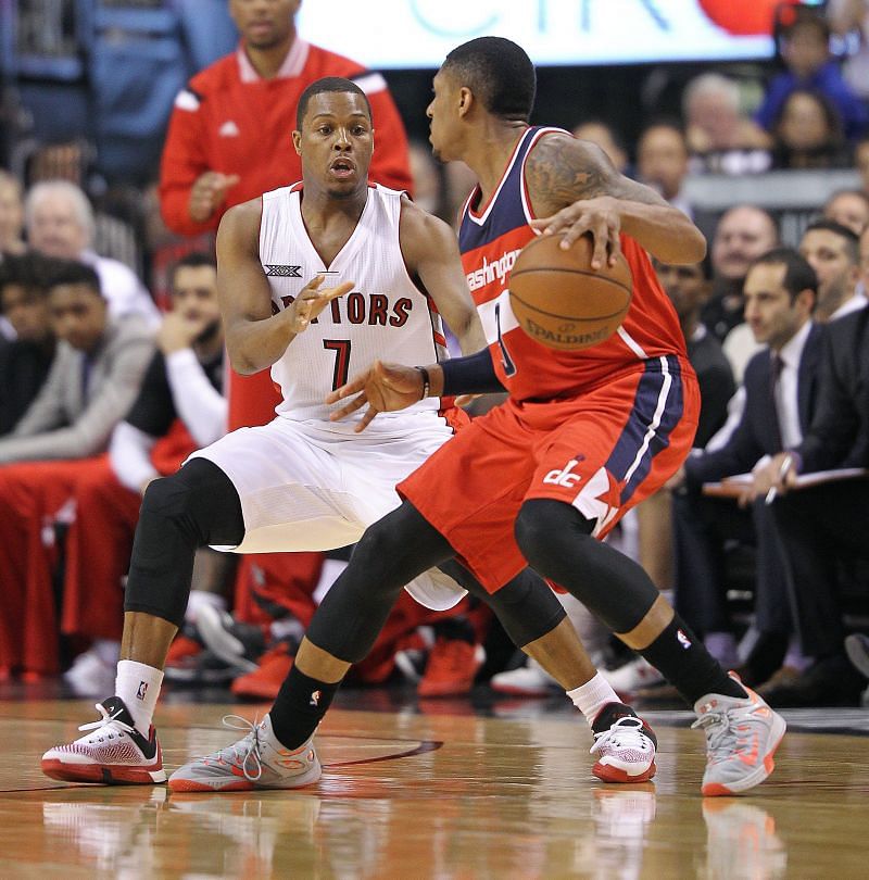 Both Kyle Lowry and Bradley Beal have been part of the NBA tradew rumors of late.