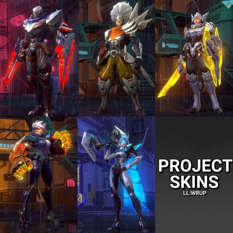 Leaked Wild Rift PROJECT skins