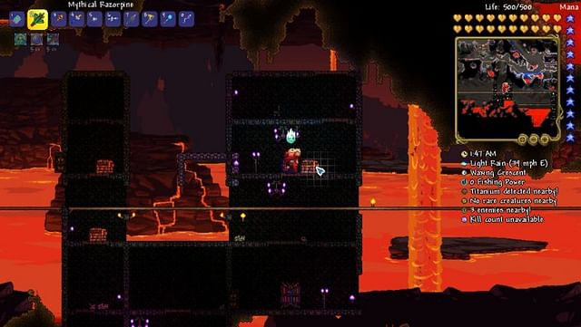 How to Make Hellstone Bars in Terraria | Materials, Crafting Guide ...