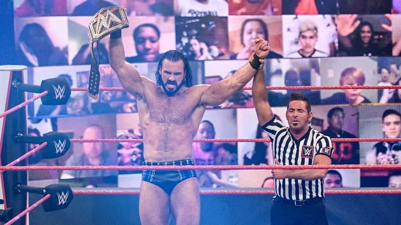 Drew McIntyre retained the WWE Championship at WWE Royal Rumble