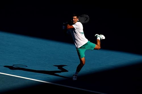 Novak Djokovic is gunning for a ninth Australian Open crown